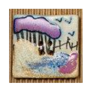 STOR FIRKANTET KNAPP